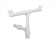 Styron Ktmedencs mosogat braszifon, leereszt nlkl, 40 mm STY-539-2
