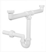 Styron Ktmedencs mosogat csszifon, leeresztszelep nlkl, 40 mm STY-639-2